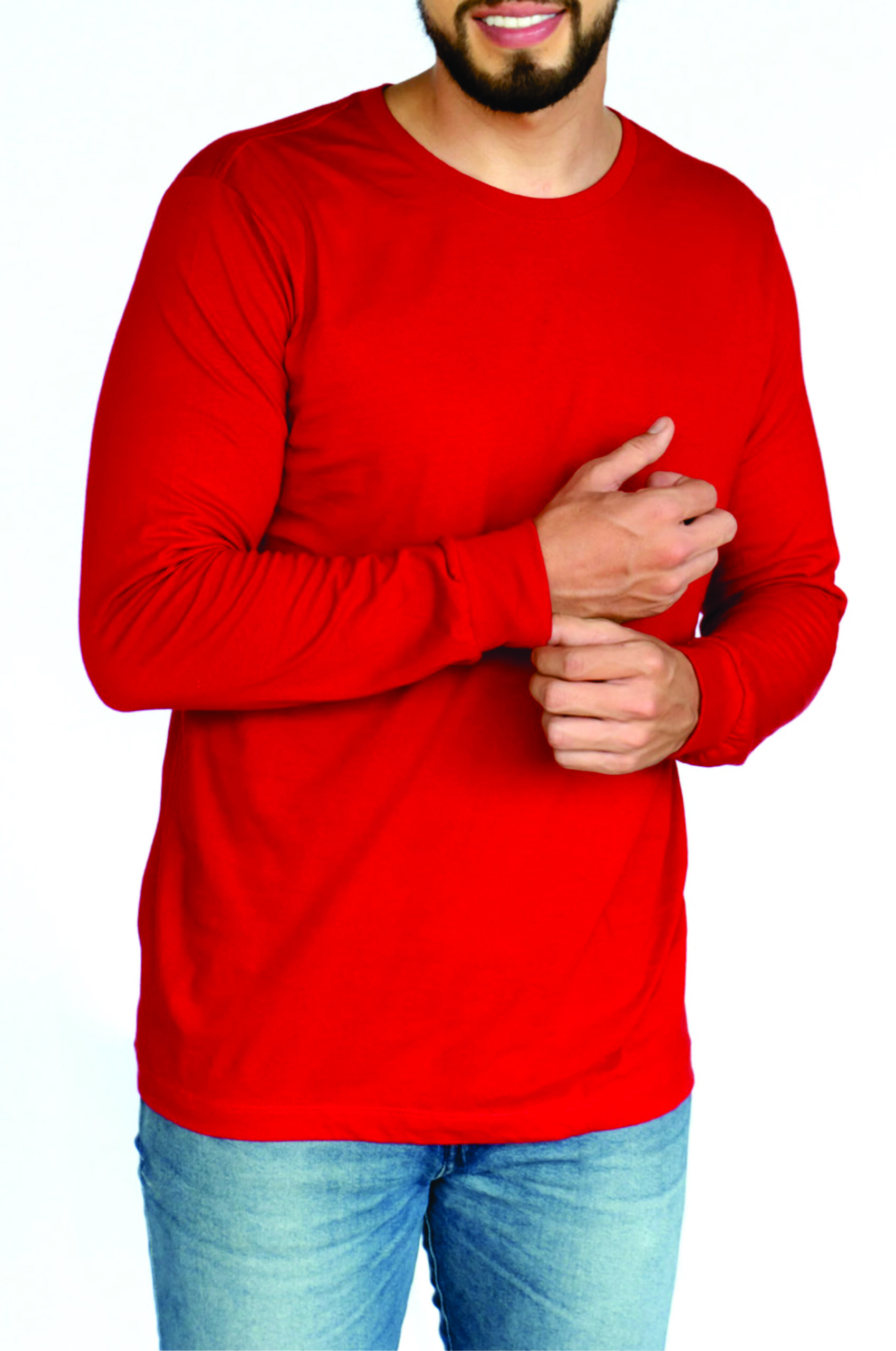 Buso Cuello Redondo rojo